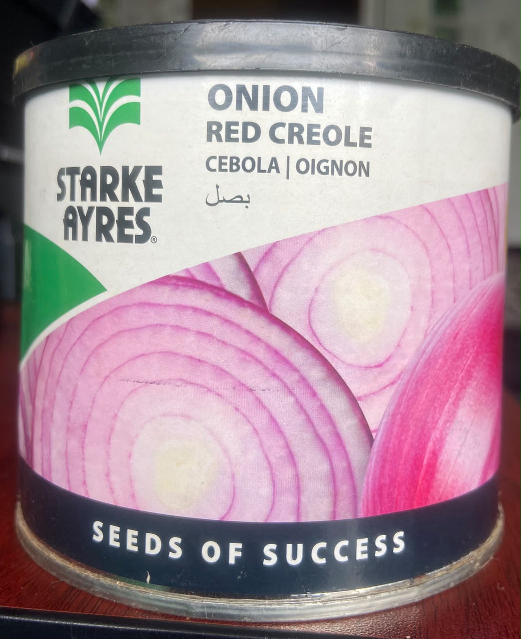 Onion Red Bombay — Vegetable Seeds supplied by SOZO Rwanda, shown in close-up field detail