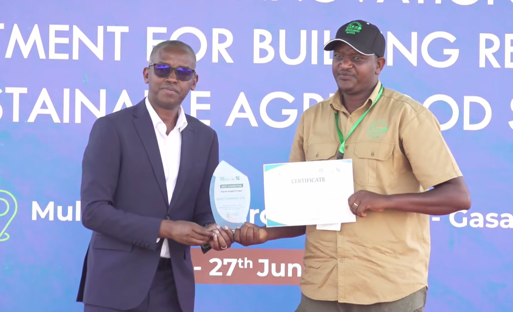 Sozo Company Ltd: Crowned Best Agro-Input Supplier at Rwanda Agrishow 2025